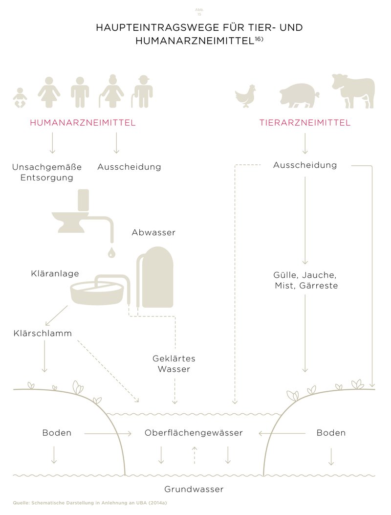 Dossier Wasser Haupteintragswege Arzneimittel