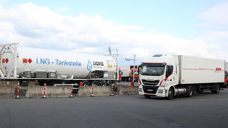 LNG Tankstelle Meyer Logistik