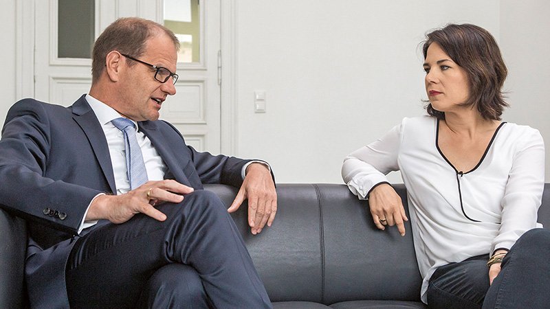 BDEW Magazin 2/2018 Interview Kapferer Baerbock