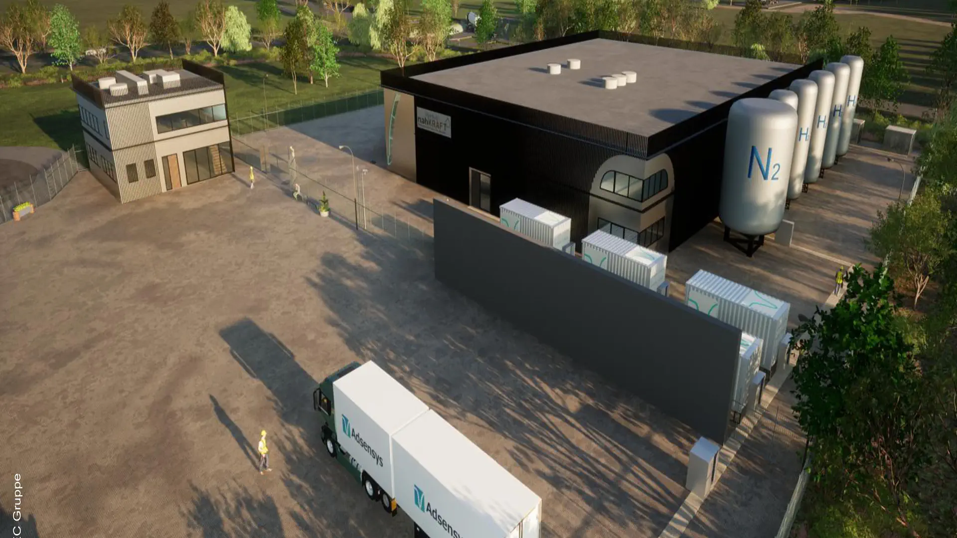 Wasserstoffanlage Feuchtwangen