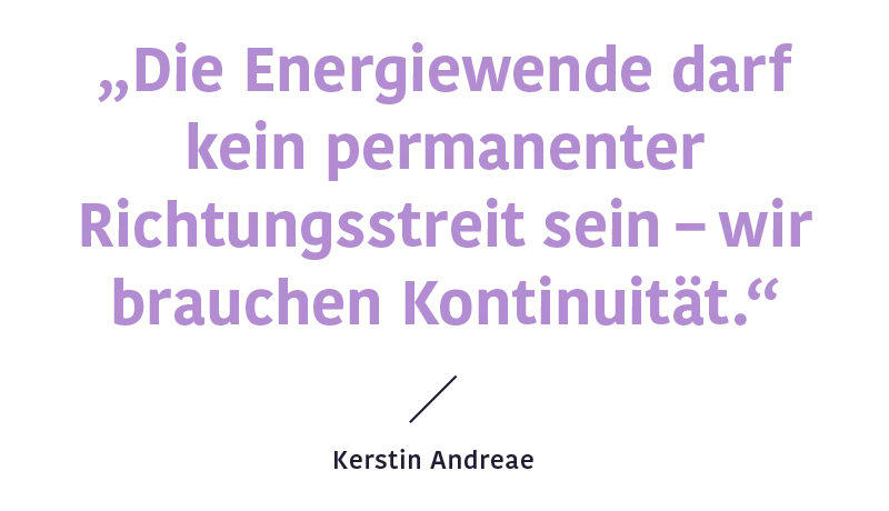 Zitat Kerstin Andreae zu Energiewende und Richtungsstreit