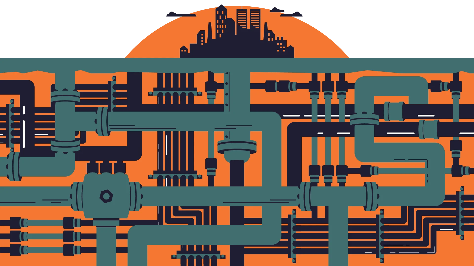 Illustration Netzausbau unterirdisch